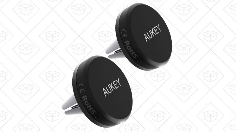 Pack de 2 Aukey Magnéticos con Ventosa, $8 con código AUK2PACK